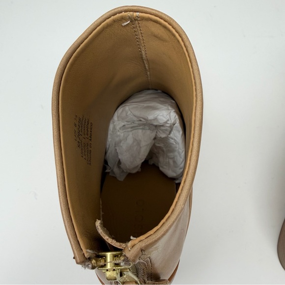 Nisolo Leather Dari 2.0 Ankle Boot Almond Tan Size 6.5 - Picture 7 of 12